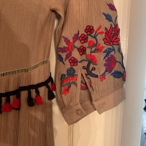 Tan maxi dress - Picture 5 of 8